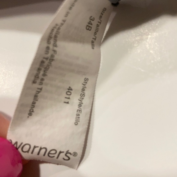 34B Warner’s gray no wire cup bra - Picture 10 of 10